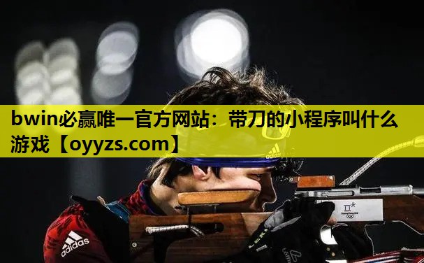 带刀的小程序叫什么游戏